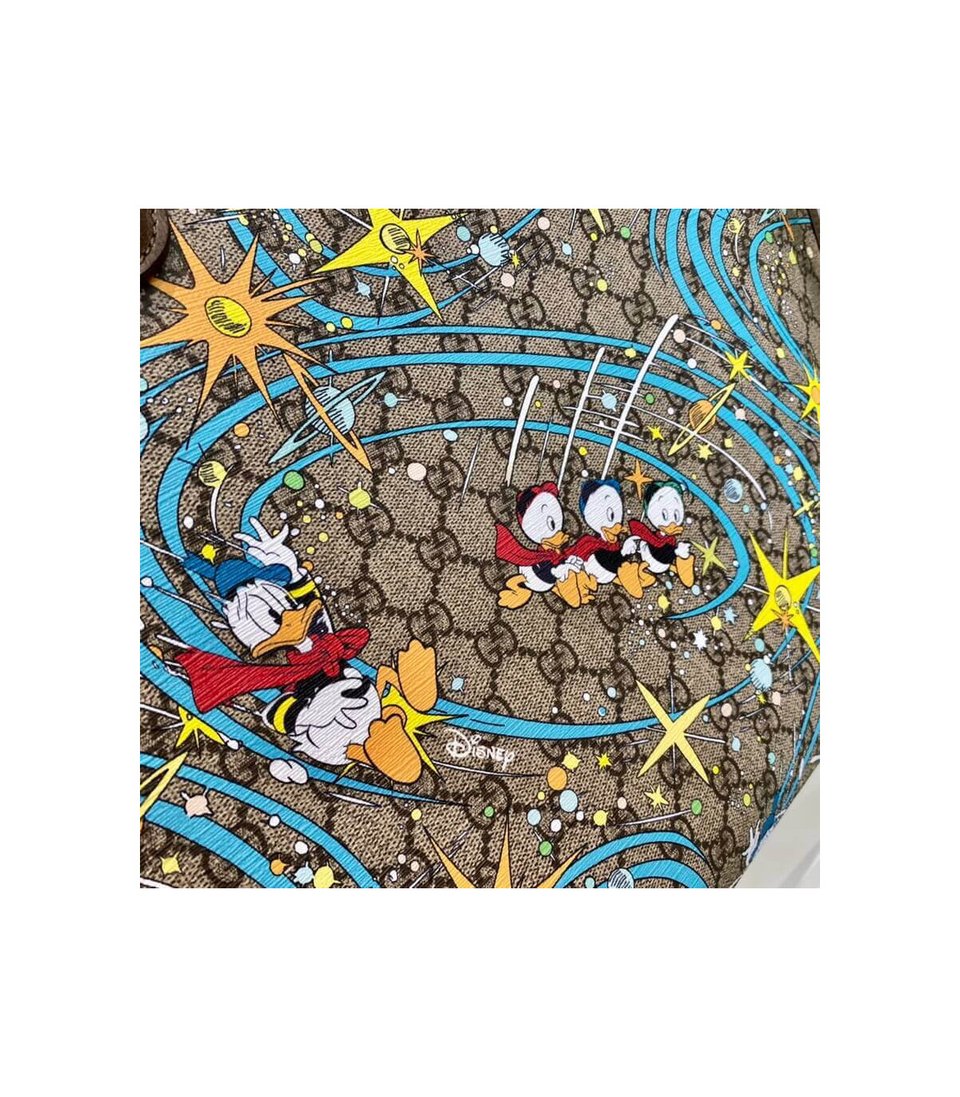 Disney x Gucci Donald Duck Tote Bag view 11