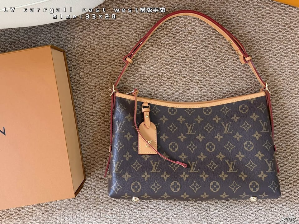 Louis Vuitton CarryAll East West Bag Monogram Canvas 36cm M28101 view 3