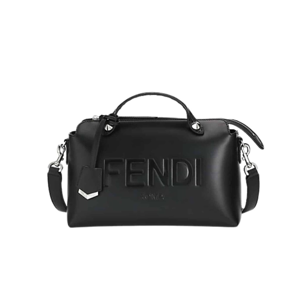 Fendi By The Way Medium Tote And Shoulder Bag Black 28Cm view 2