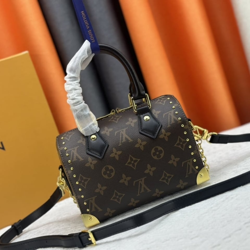 Louis Vuitton Speedy Trunk 20 Monogram Canvas 20Cm M13146 view 10