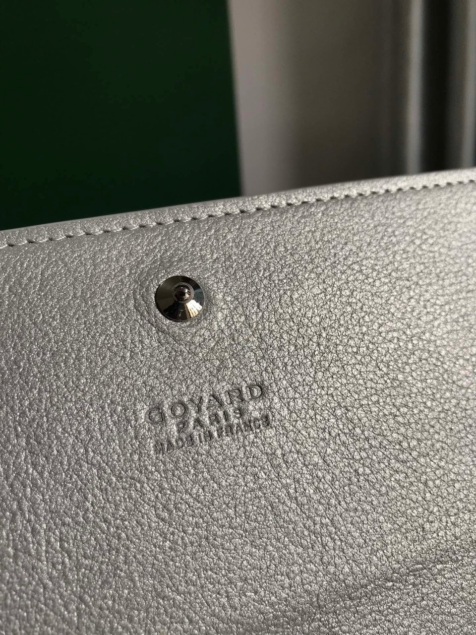 Goyard Varenne Continental Wallet 19 Cm Gray Goyardine Canvas view 5