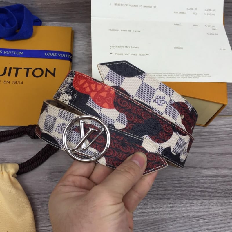 Louis Vuitton Circle 35mm Reversible Belt M0142U view 5