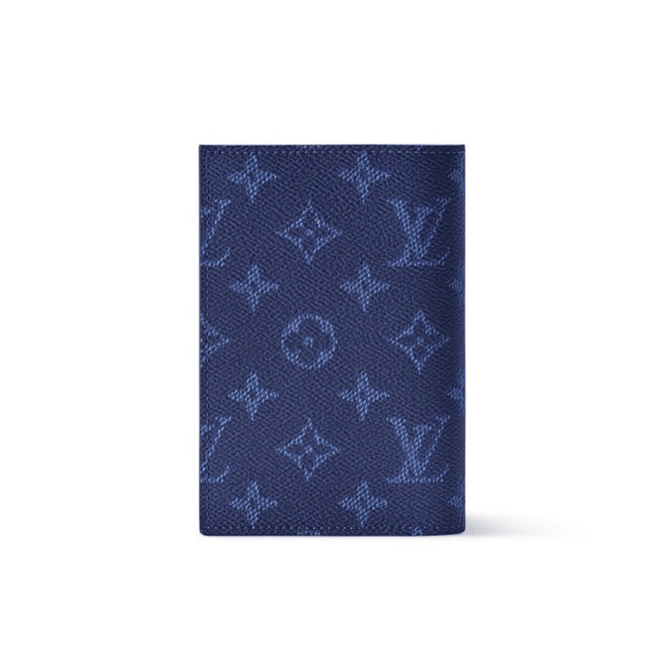 Louis Vuitton Passport Cover Ocean Blue 10cm view 3