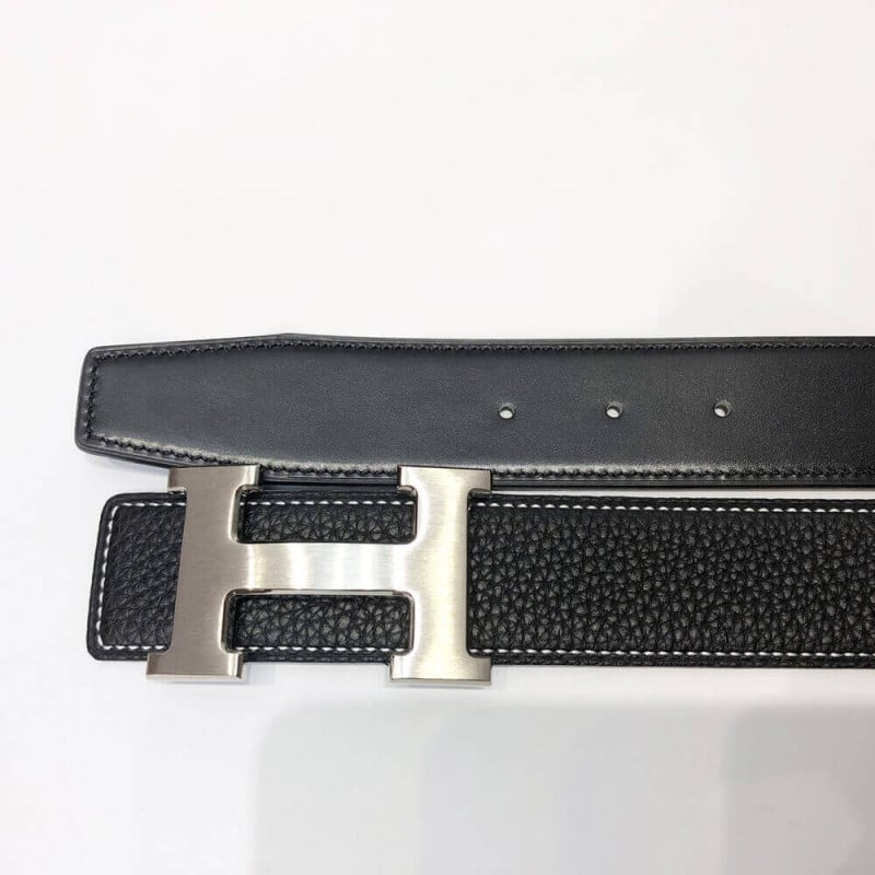 Hermes H Belt Buckle &amp; Reversible Leather Strap 38 mm HB02 view 8