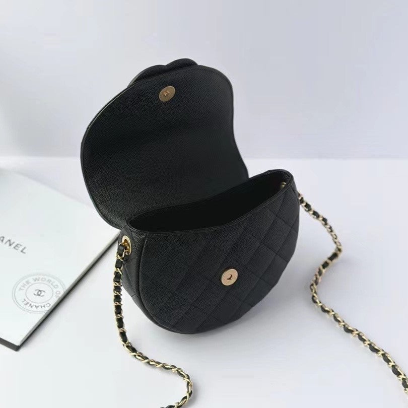 Chanel Mini Messenger 19Cm Black Caviar view 9