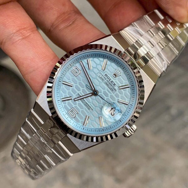 [Superclone] Rolex Land-Dweller 36mm Ice-Blue Dial Flat Jubilee 127236 view 2