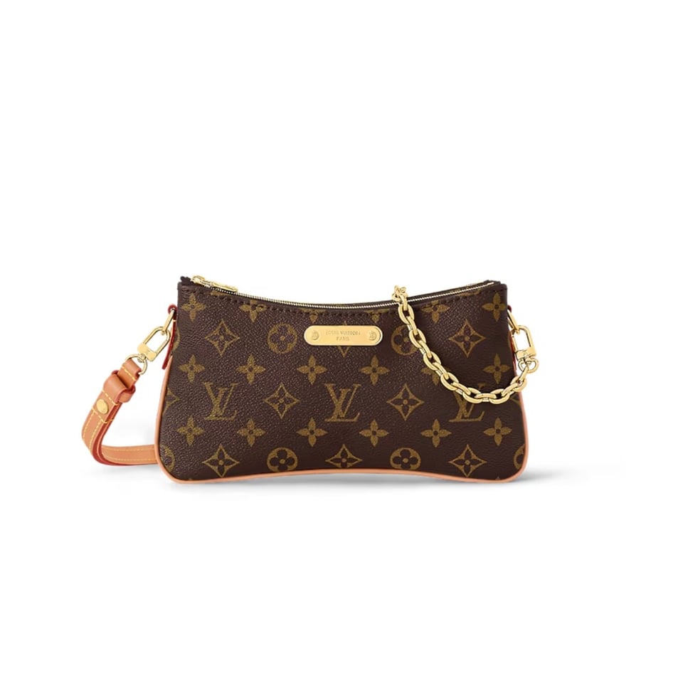 Louis Vuitton Liv Pochette Monogram Coated Canvas 20Cm M83008 view 2