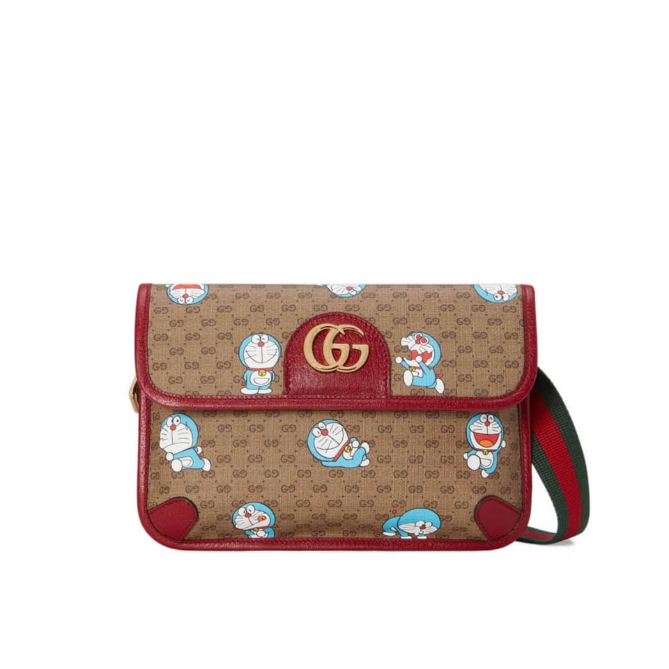 Gucci x Doraemon Small Belt Bag ‘Ivory’ 24cm view 2