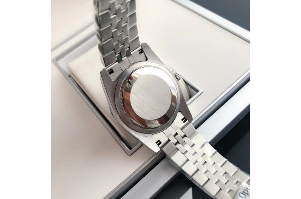 Rolex Datejust 36/28mm SS/SS Jub Grey/Rmn view 6