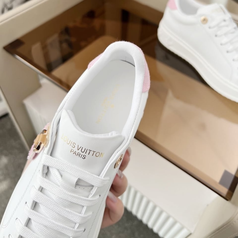 Louis Vuitton Time Out Sneaker Pink 1Aguxo view 7