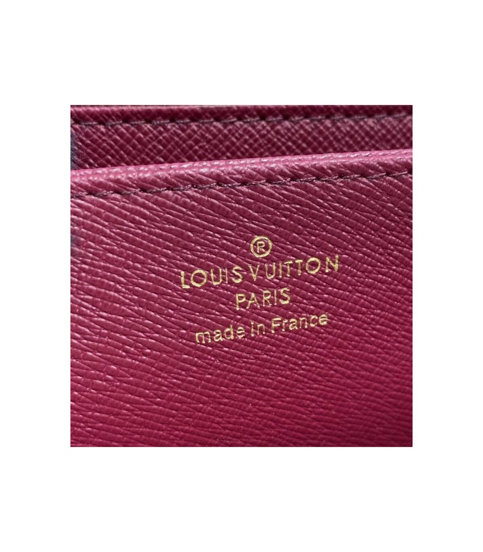 Louis Vuitton Monogram Zippy Wallet Fuchsia view 10