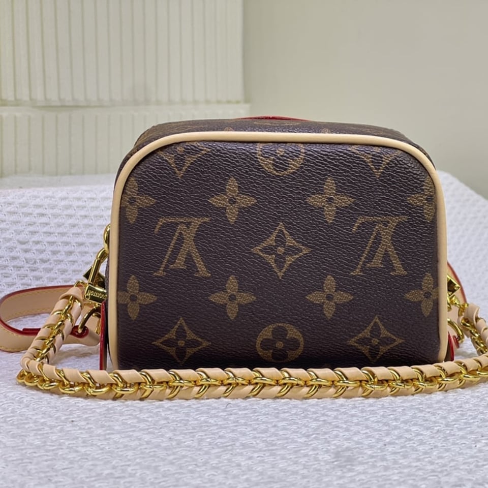 Louis Vuitton Just In Case Monogram Canvas Leather Brown 13Cm M47096 view 7