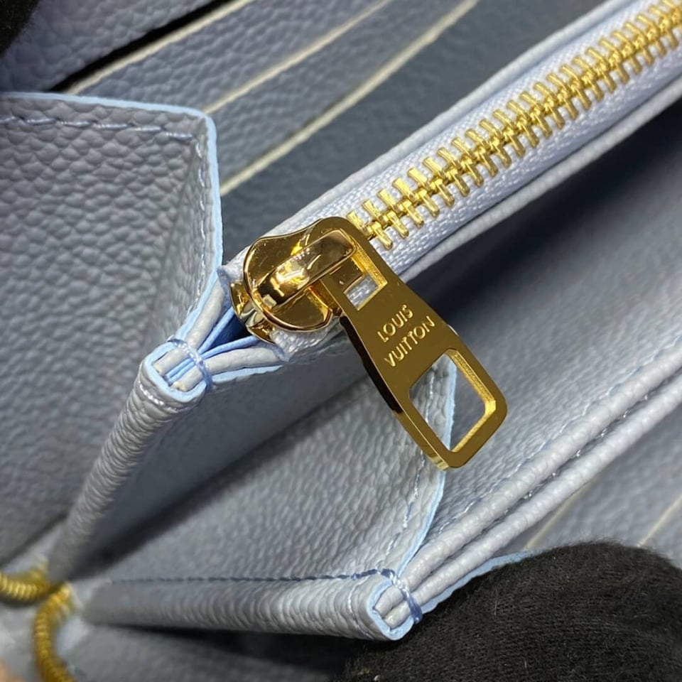 Louis Vuitton Monogram Empreinte Zippy Wallet Blue Hour view 8