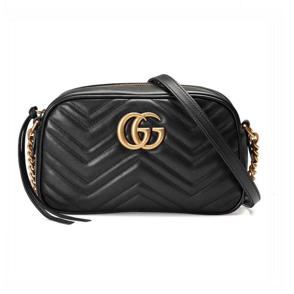 Gucci GG Marmont Small Shoulder Bag Black 24Cm view 2