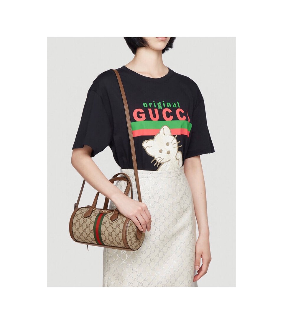 Gucci Ophidia GG Small Boston Bag view 6