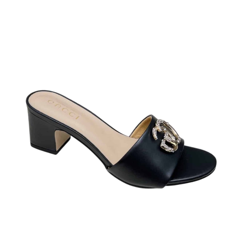 Gucci Nojum Women’S Slide Sandal Black view 2