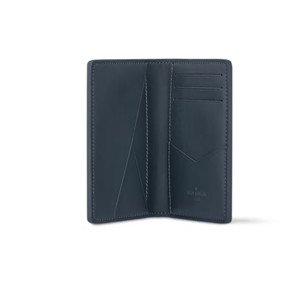 Louis Vuitton Navy Blue Pocket Organizer For Women 8cm M83378 view 4