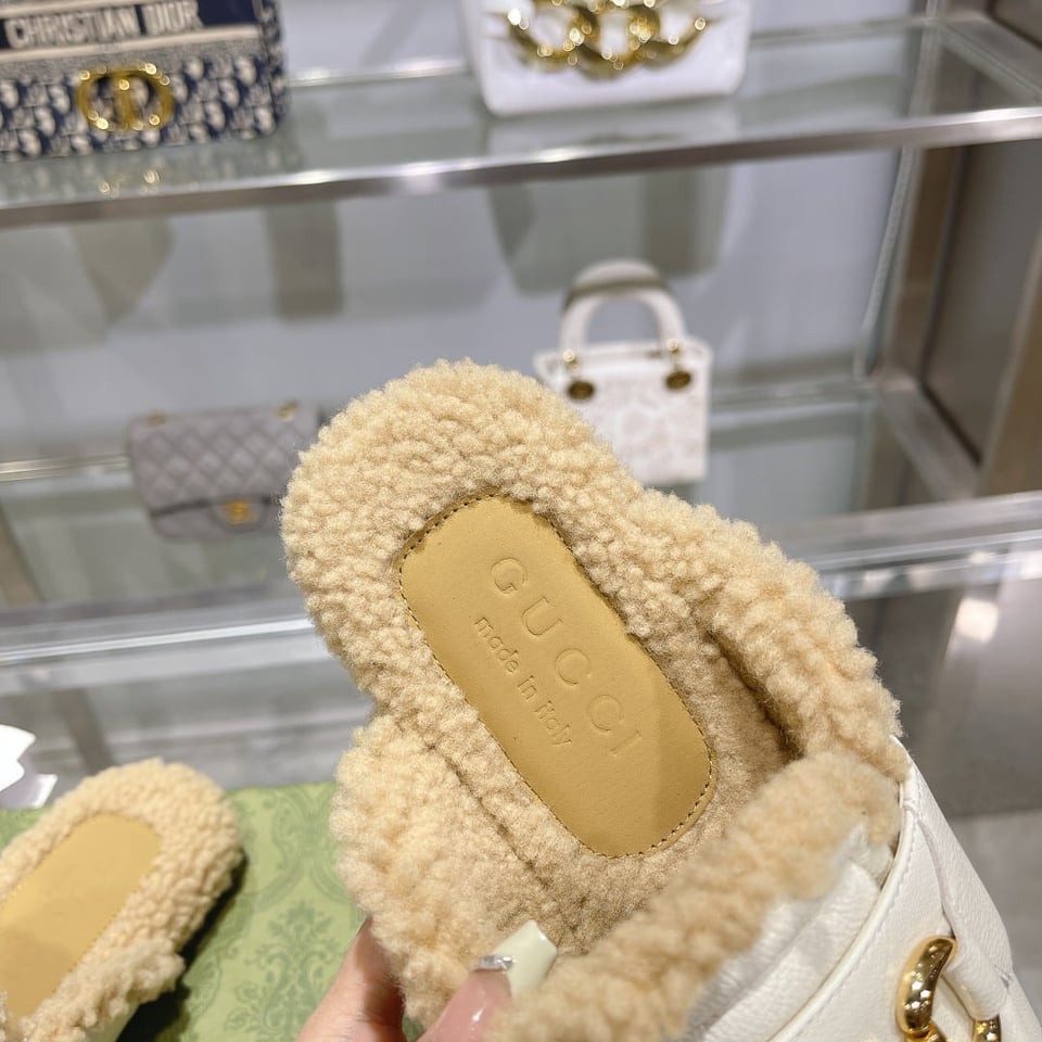 Gucci Women’S Mule With Horsebit White view 4