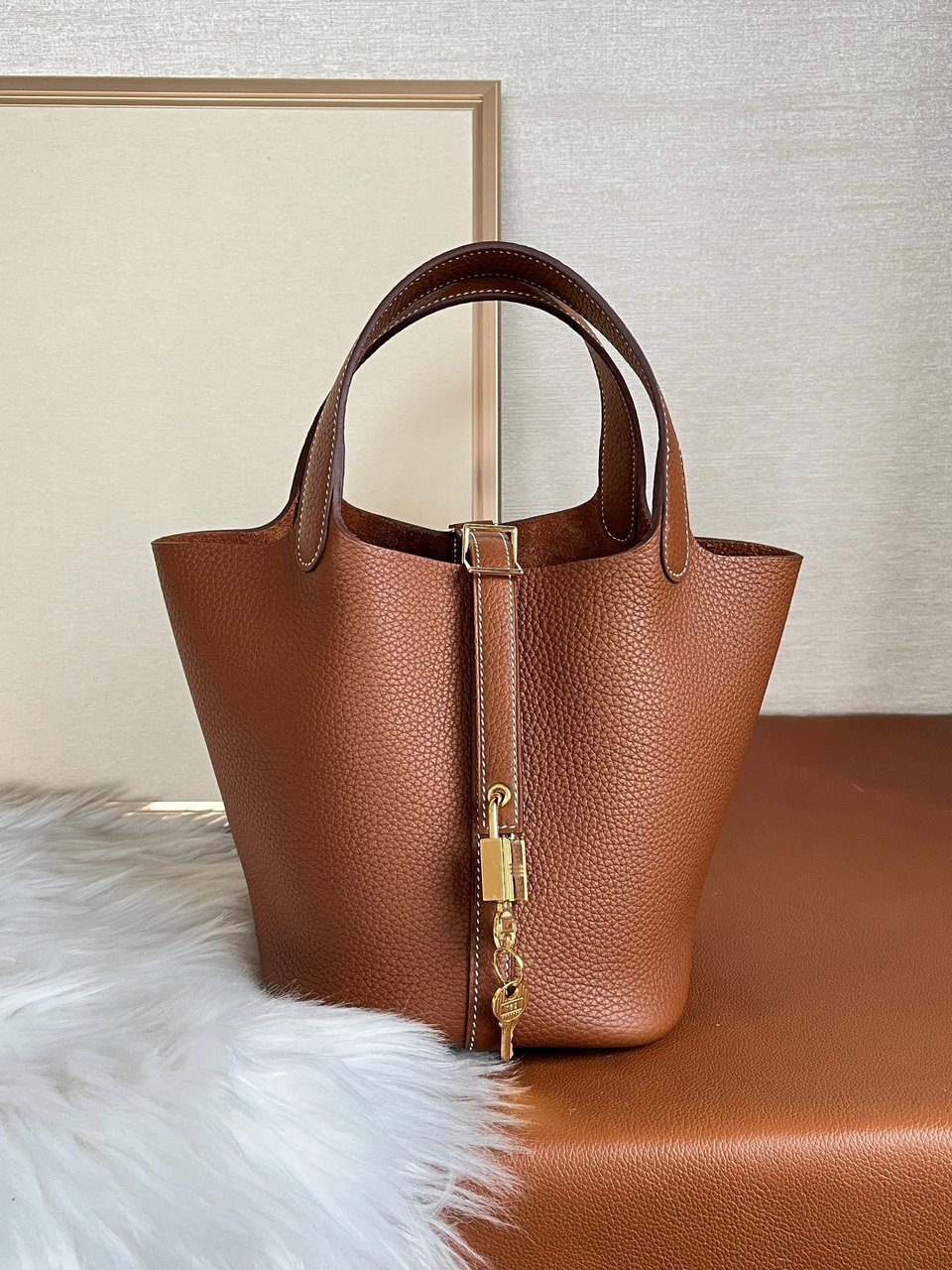 Hermes Picotin Lock 18Cm Brown view 3