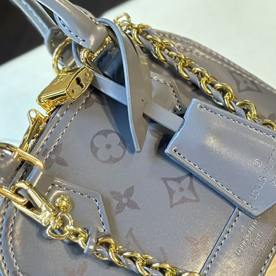 Louis Vuitton Alma Bb Gris Trianon 18Cm M12561 view 9