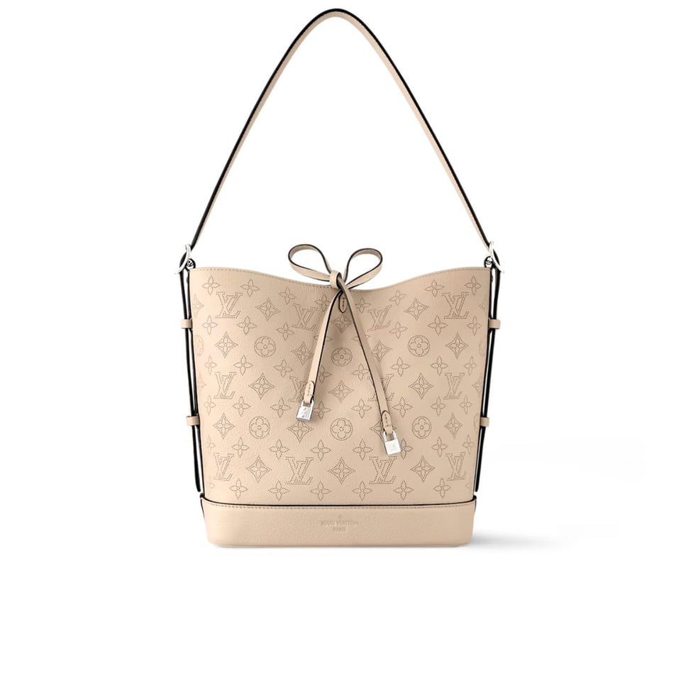 Louis Vuitton Flore Perforated Mahina Beige 22Cm view 2