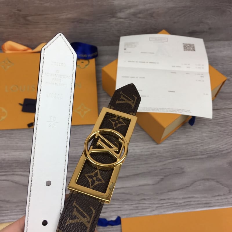 Louis Vuitton Dauphine 25mm Reversible Belt M0208U view 7