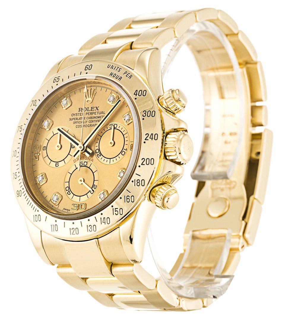 [Superclone] Rolex Daytona 40 mm Golden Dial Oyster 116528 view 2