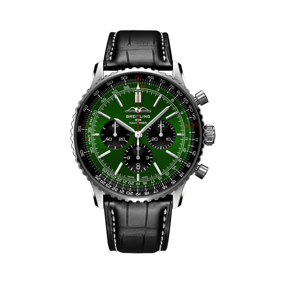 Breitling Navitimer B01 Chronograph Green Dial 46mm
