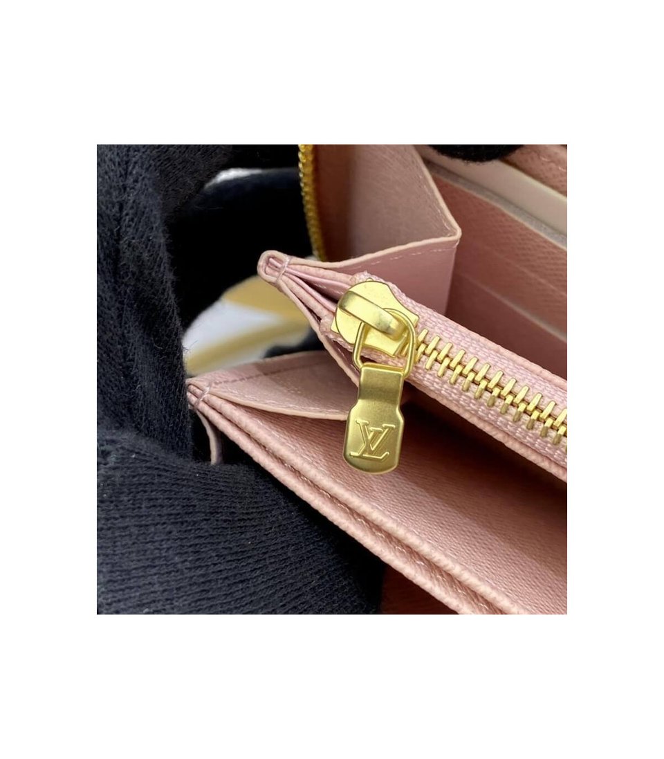 Louis Vuitton Zippy Wallet Pink 19.5cm view 9