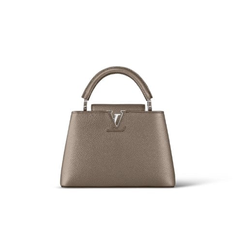 Louis Vuitton Capucines Gray 21Cm view 2