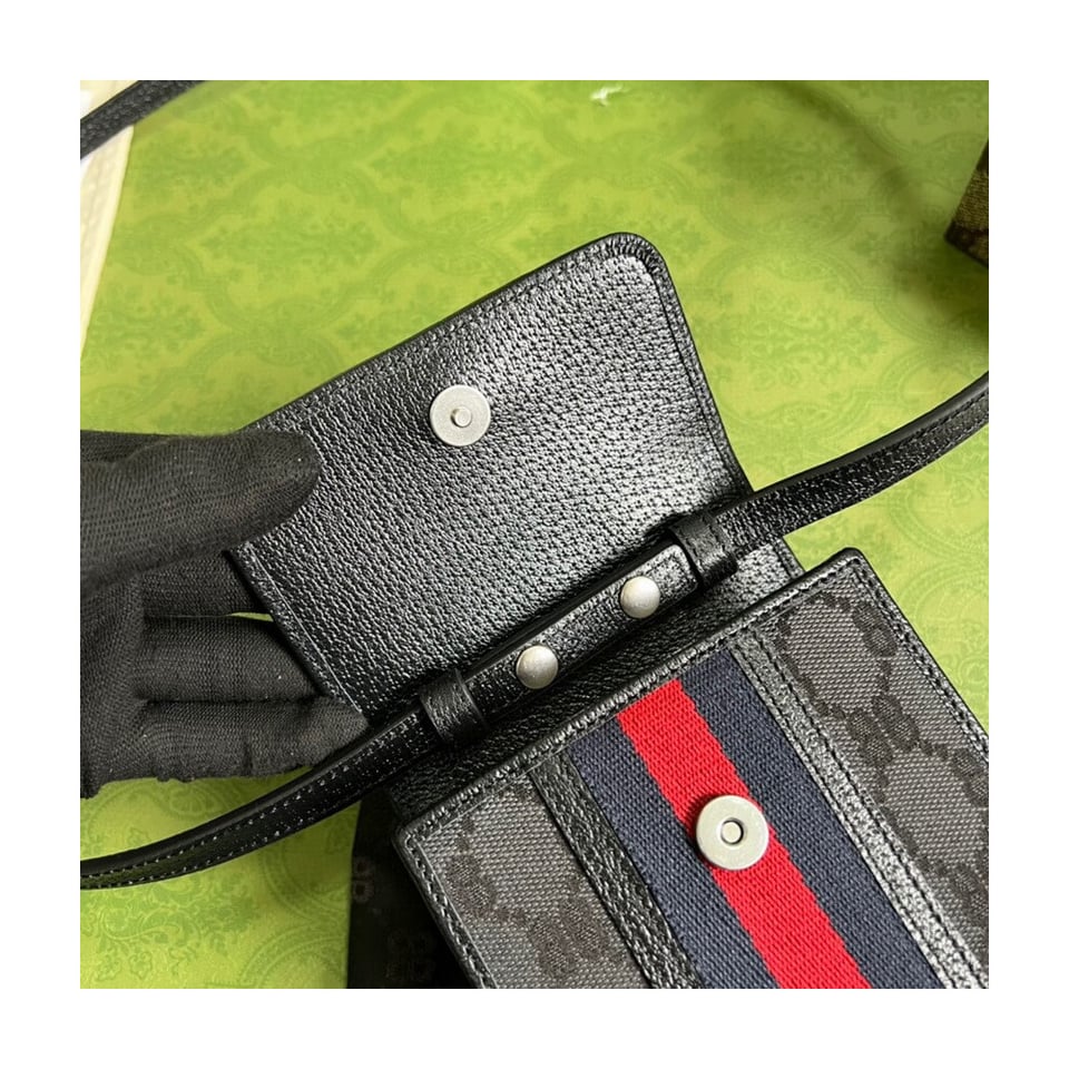 Balenciaga x Gucci Hacker Phone Bag Black view 9