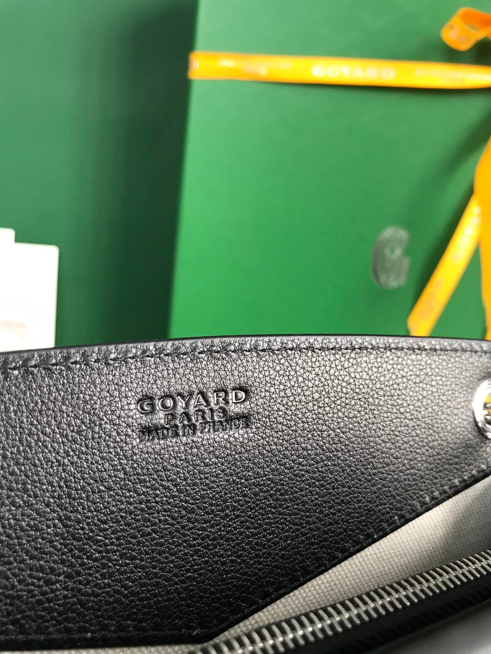 Goyard Rouette Structuré Mini Bag 21 Cm Black Goyardine Canvas And Calfskin view 6