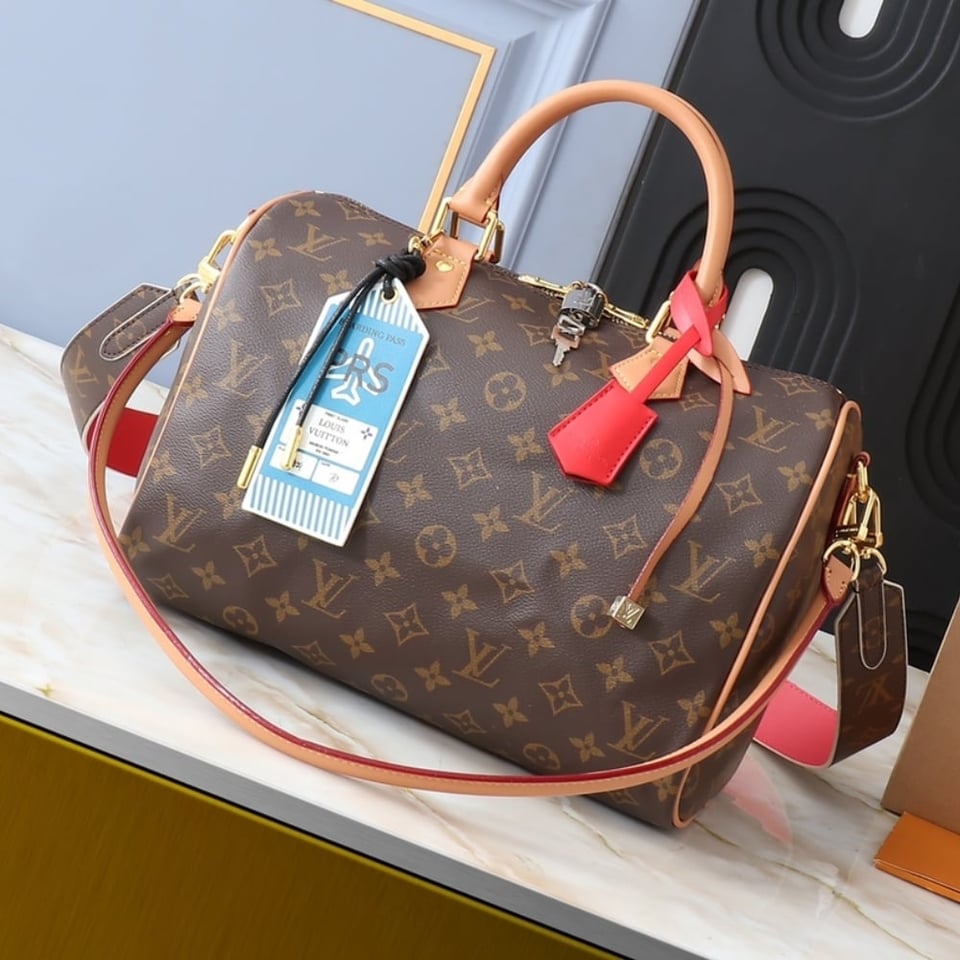Louis Vuitton Speedy Soft 30 Crafty Brown 30Cm M11945 view 3