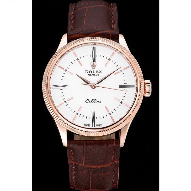 Rolex Cellini 39mm White Dial 622655 view 3