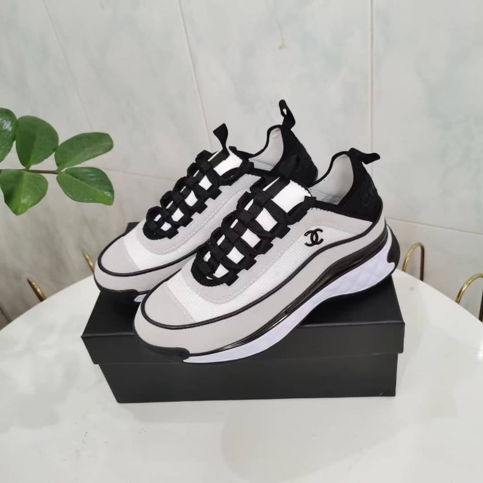 Chanel Women’S Suede Sneaker White G39070 Y56144 0Q241 view 8