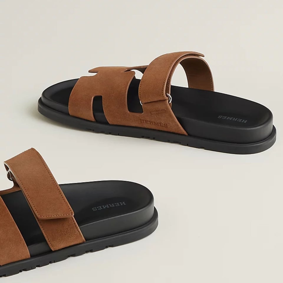 Hermes Chypre Sandal Brun Fumé Color Goatskin H222856ZHE5390 view 5