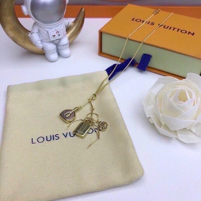 Louis Vuitton Gold Necklace view 2