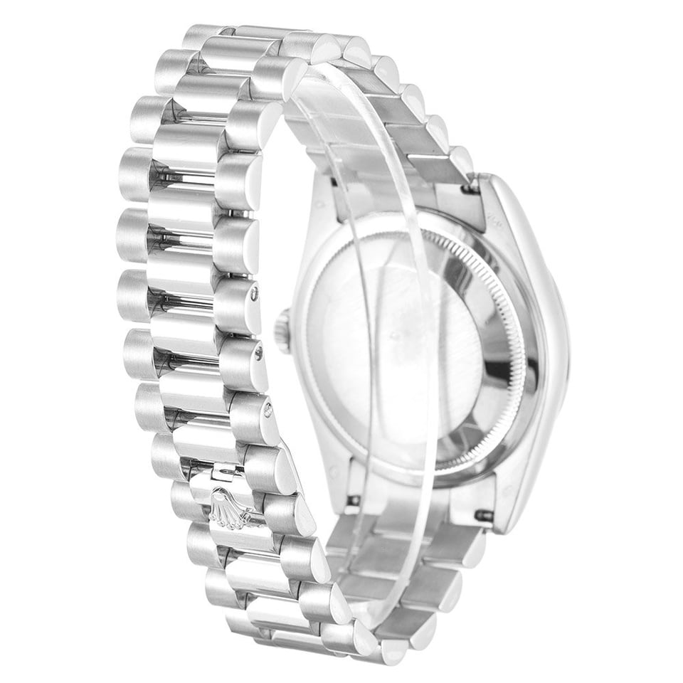 Rolex Day-Date II 41mm Silver Dial 218239 view 3