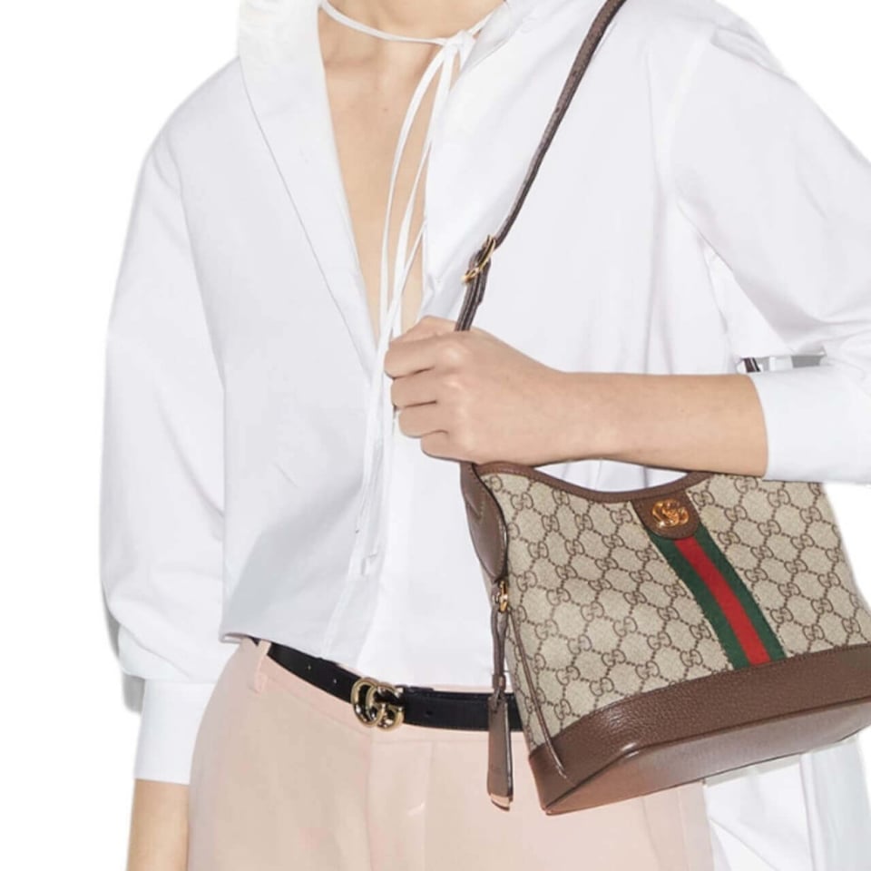 Gucci Ophidia GG Small Shoulder Bag view 3