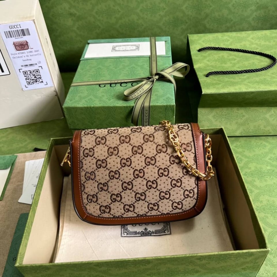Gucci Horsebit 1955 Crystals Mini Bag view 7