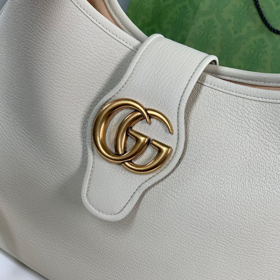 Gucci Cosmogonie Crescent Shoulder Bag Black Leather 39cm view 12