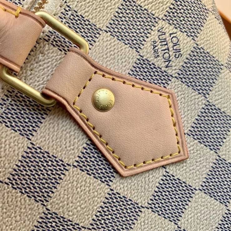 Louis Vuitton Speedy Bandoulière 30 Damier Azur 30cm N41370 view 10