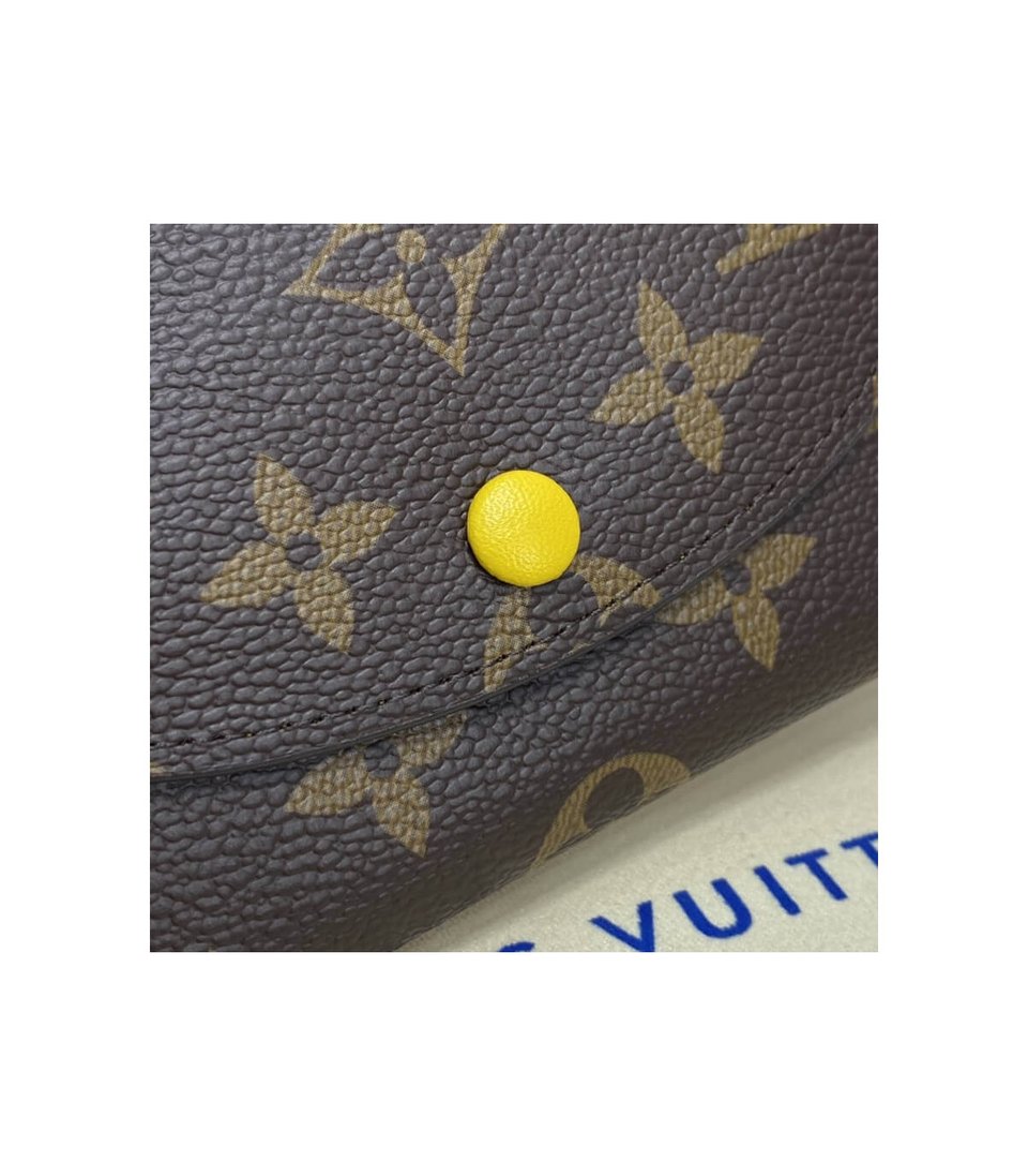 Louis Vuitton Monogram Canvas Rosalie Coin Purse Yellow view 6