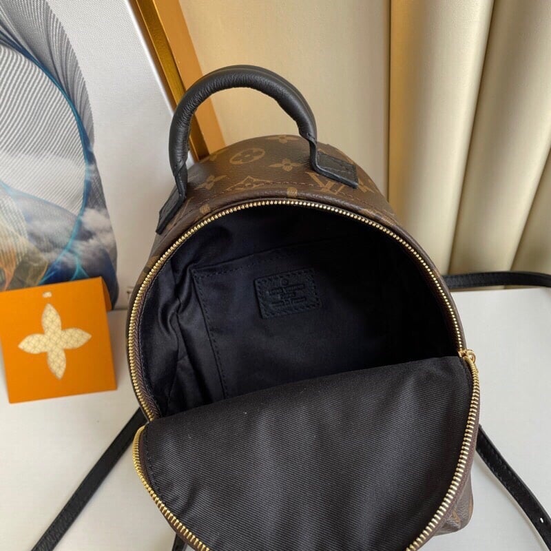 Louis Vuitton Palm Springs Backpack Mini Monogram Canvas – 17cm/6.7in view 19
