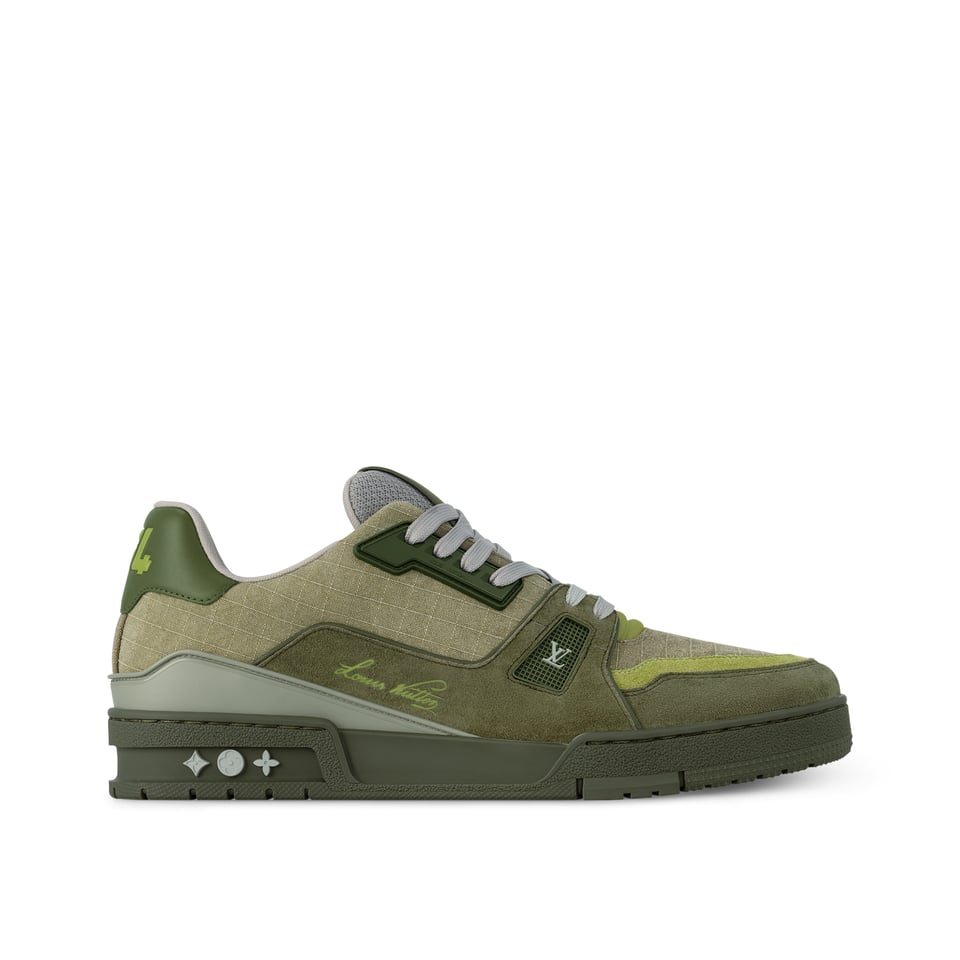 Louis Vuitton LV Trainer Outdoor Sneaker Green for Men