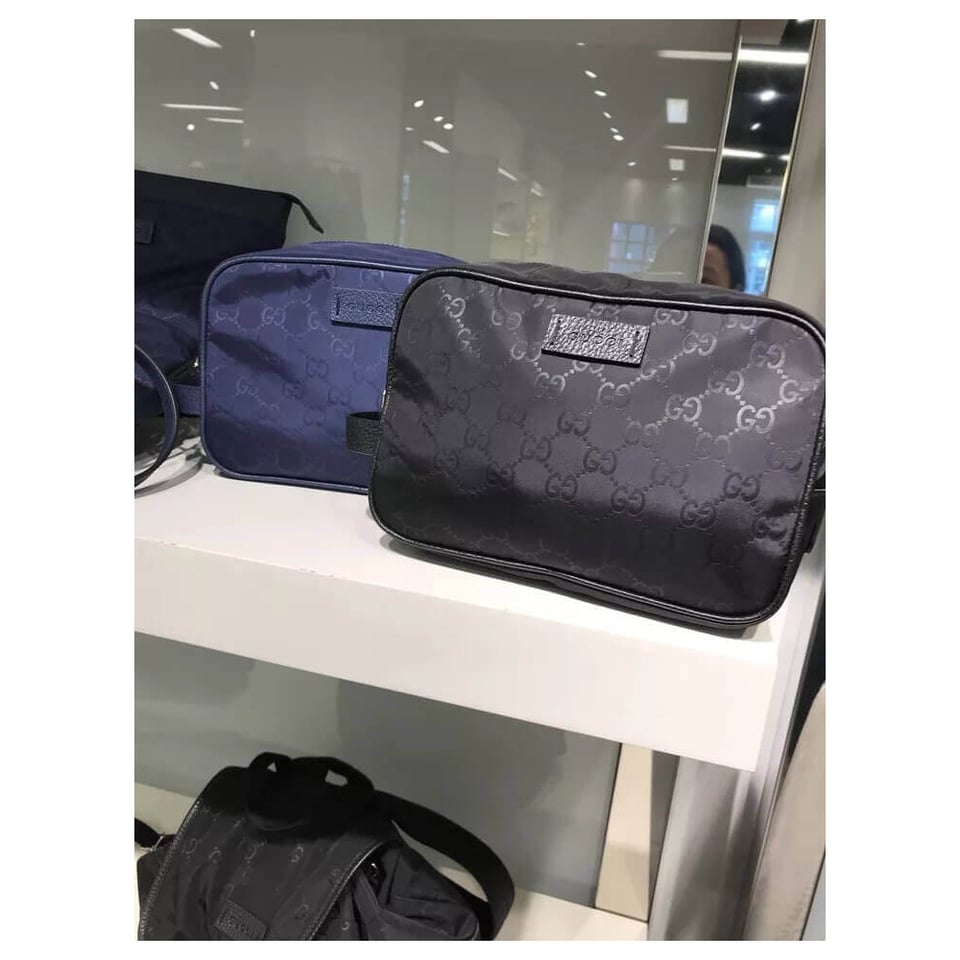 Gucci GG Guccissima Nylon Toiletry Bag view 4