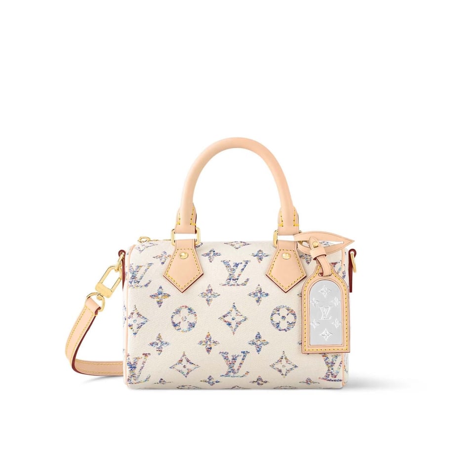 Louis Vuitton Speedy Bandoulière 20 Multicolor Beige 20Cm M24709 view 2