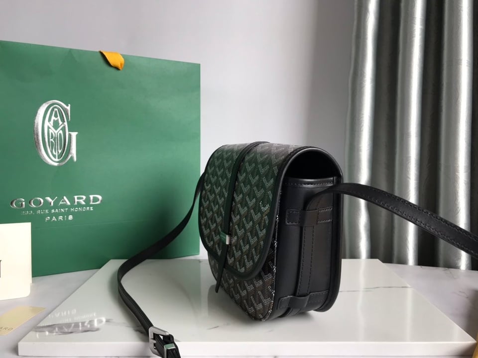 Goyard Belvedere Pm Bag 21Cm Black Canvas view 3