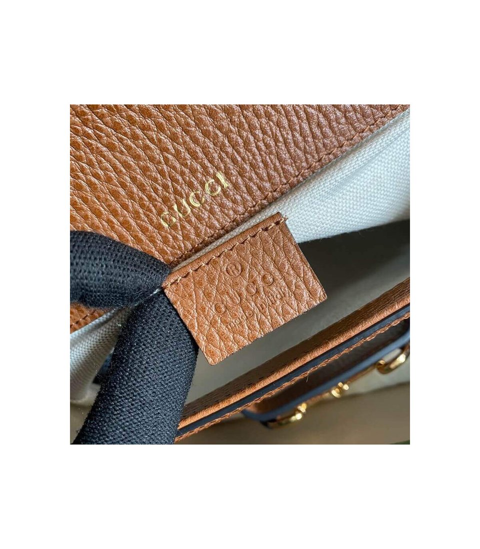 Gucci Horsebit 1955 Denim Mini Bag view 10