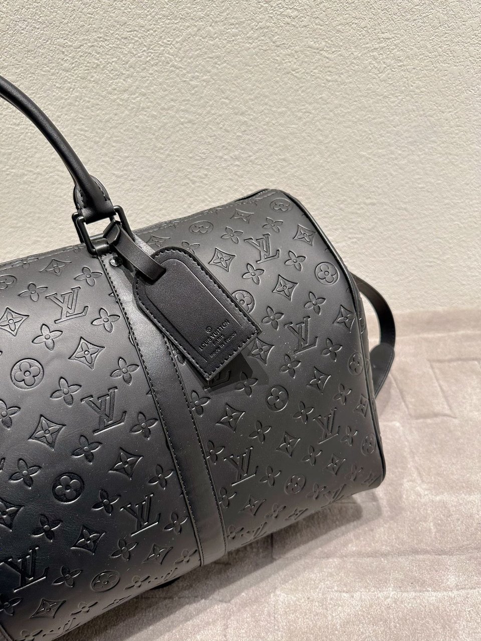 Louis Vuitton Keepall Bandouliere 50 Black 50cm M44810 view 12